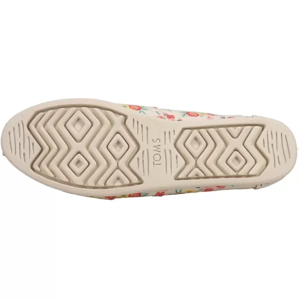 imageTOMS Womens Alpargata SlipOnNatural Spring Floral