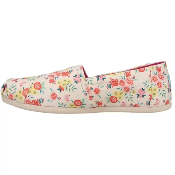 imageTOMS Womens Alpargata SlipOnNatural Spring Floral