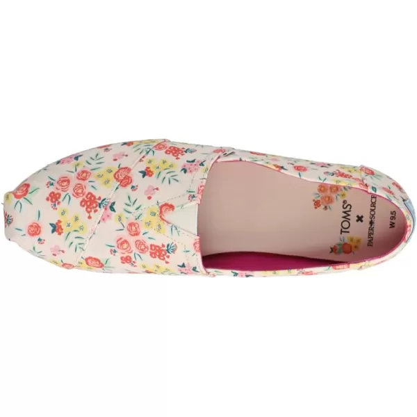 imageTOMS Womens Alpargata SlipOnNatural Spring Floral