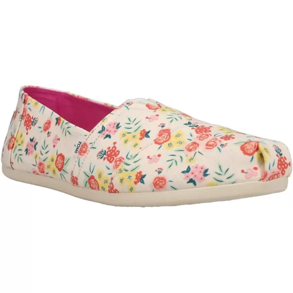 imageTOMS Womens Alpargata SlipOnNatural Spring Floral