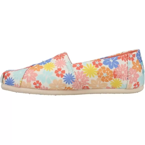 imageTOMS Womens Alpargata SlipOnNatural Wildflowers