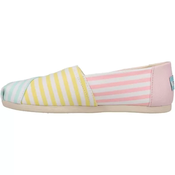 imageTOMS Womens Alpargata SlipOnPastel Multi Stripe