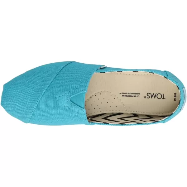 imageTOMS Womens Alpargata SlipOnPeacock Blue