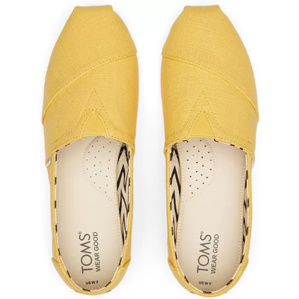 imageTOMS Womens Alpargata SlipOnPineapple Yellow