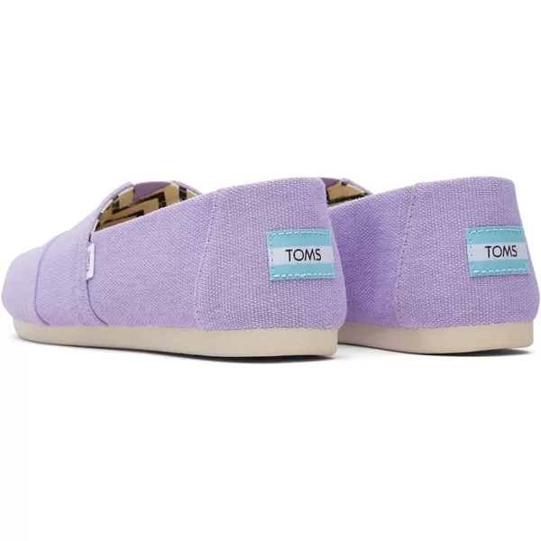 imageTOMS Womens Alpargata SlipOnVintage Purple Heritage Canvas