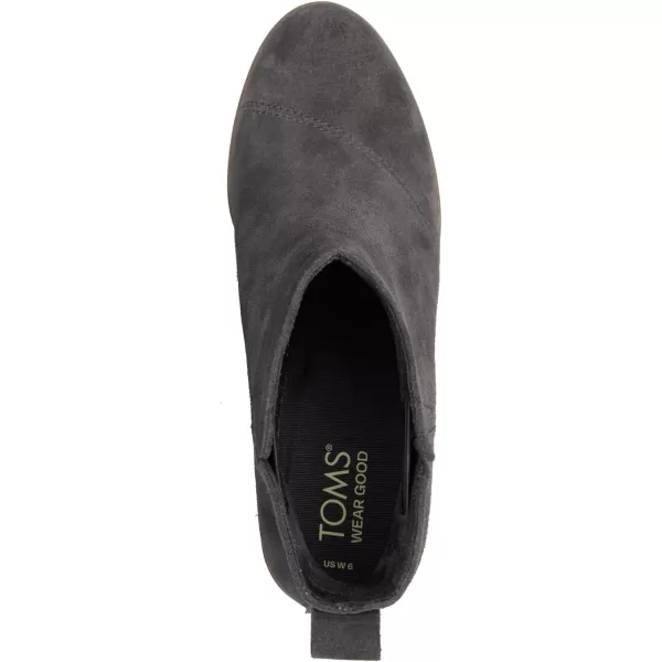 imageTOMS Womens Clare BootForged Iron Suede