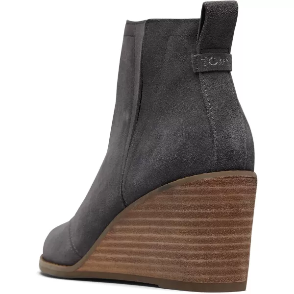 imageTOMS Womens Clare BootForged Iron Suede