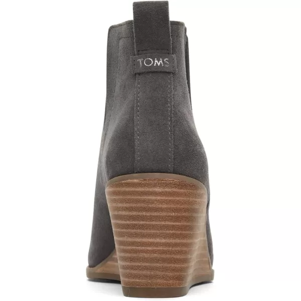 imageTOMS Womens Clare BootForged Iron Suede