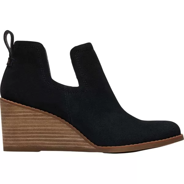 imageTOMS Womens Kallie Cutout BootBlack Suede
