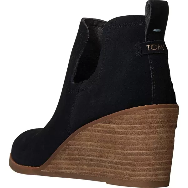 imageTOMS Womens Kallie Cutout BootBlack Suede