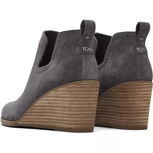 imageTOMS Womens Kallie Cutout BootGrey Suede