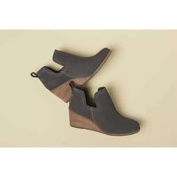 imageTOMS Womens Kallie Cutout BootGrey Suede