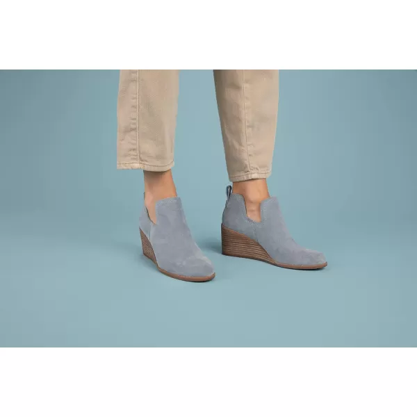 imageTOMS Womens Kallie Cutout BootStone Grey Suede