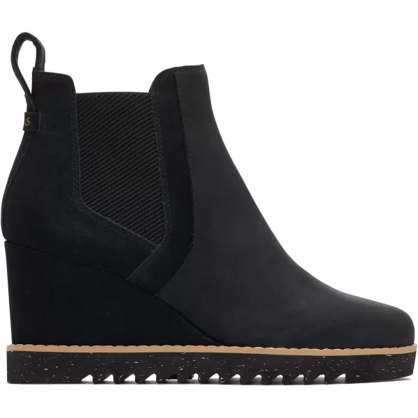 imageTOMS Womens Maddie BootBlack LeatherSuede