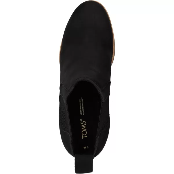 imageTOMS Womens Maddie BootBlack LeatherSuede