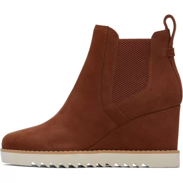 imageTOMS Womens Maddie BootDark Ember Nubuck Suede