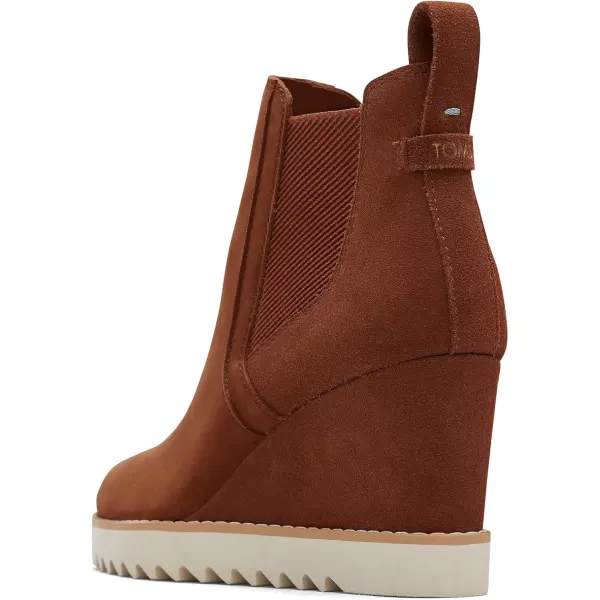 imageTOMS Womens Maddie BootDark Ember Nubuck Suede