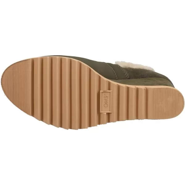 imageTOMS Womens Maddie BootTarmac Olive Nubuck Suede