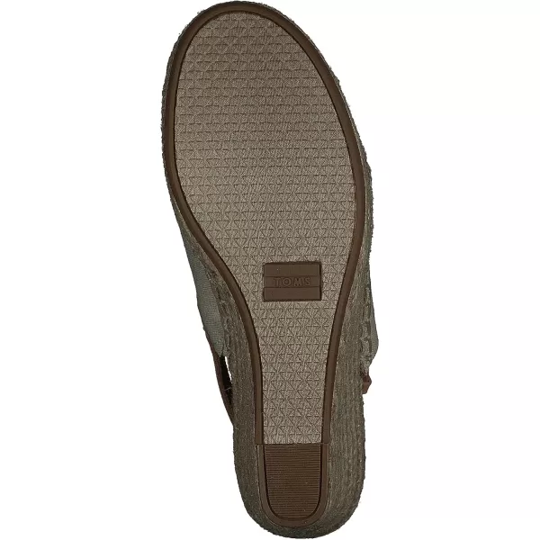 imageTOMS Womens Monica Wedge SandalNatural HempLeather