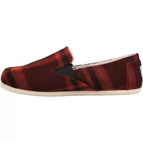 imageTOMS Womens Redondo Loafer FlatBlack  Red