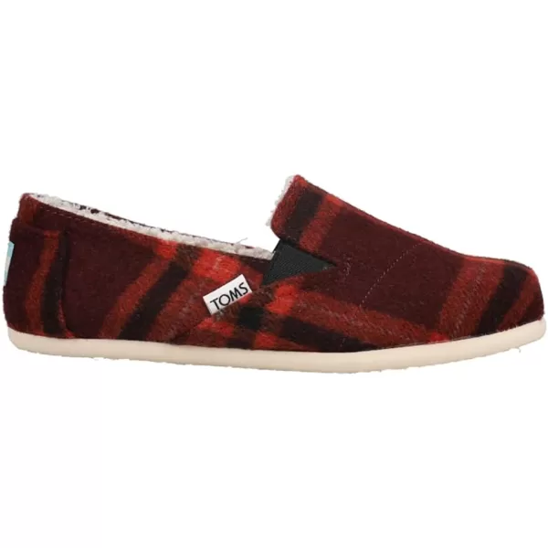 imageTOMS Womens Redondo Loafer FlatBlack  Red