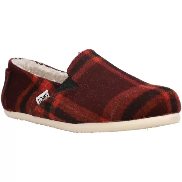 imageTOMS Womens Redondo Loafer FlatBlack  Red