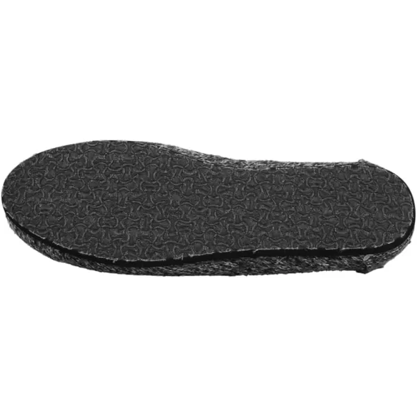 imageTOMS Womens Redondo Loafer FlatBlack Sweater Knit With Faux Fur