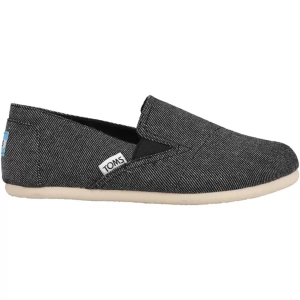 imageTOMS Womens Redondo Loafer FlatBlack Twill Chambray