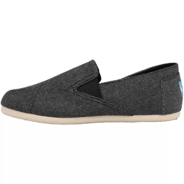 imageTOMS Womens Redondo Loafer FlatBlack Twill Chambray
