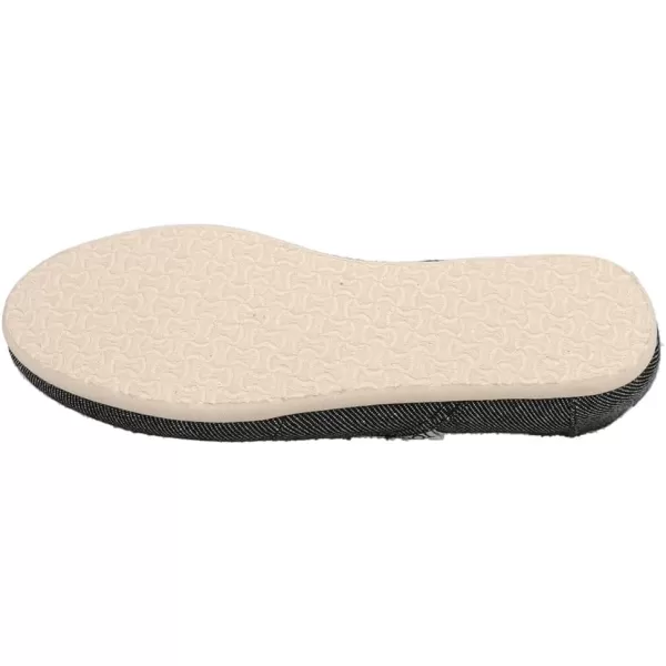 imageTOMS Womens Redondo Loafer FlatBlack Twill Chambray