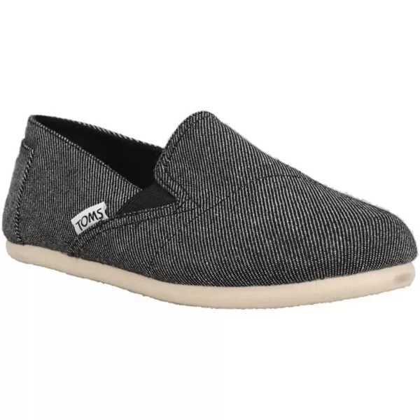 imageTOMS Womens Redondo Loafer FlatBlack Twill Chambray