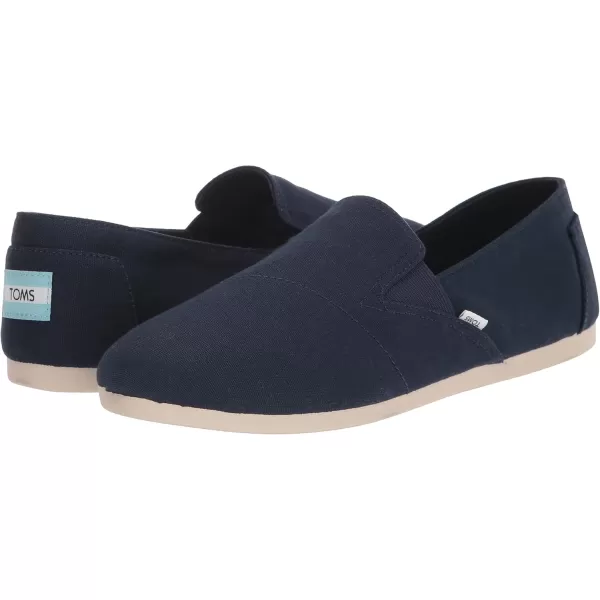 imageTOMS Womens Redondo Loafer FlatNavy Canvas