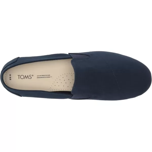 imageTOMS Womens Redondo Loafer FlatNavy Canvas