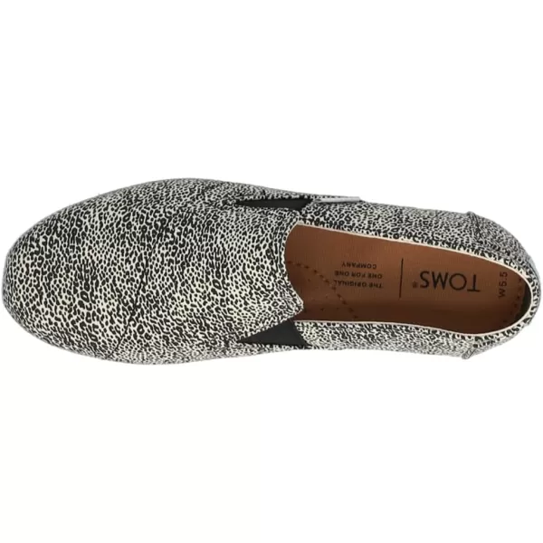 imageTOMS Womens Redondo Loafer FlatOff White Mini Leopard Print