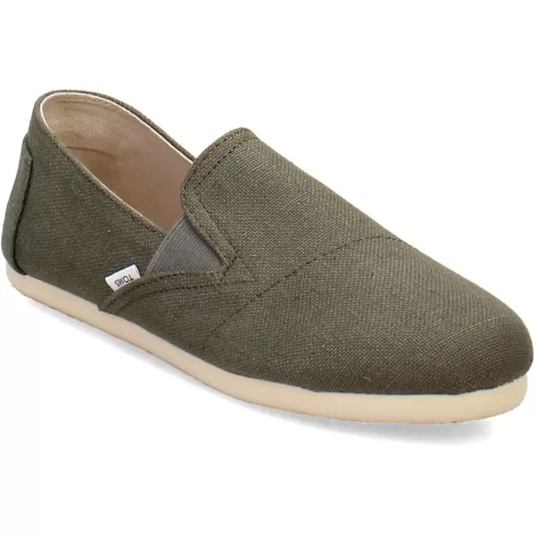 imageTOMS Womens Redondo Loafer FlatOlive