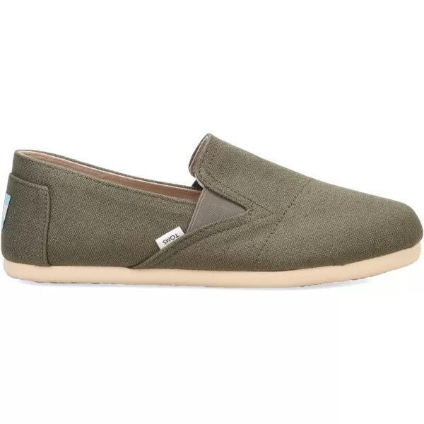 imageTOMS Womens Redondo Loafer FlatOlive