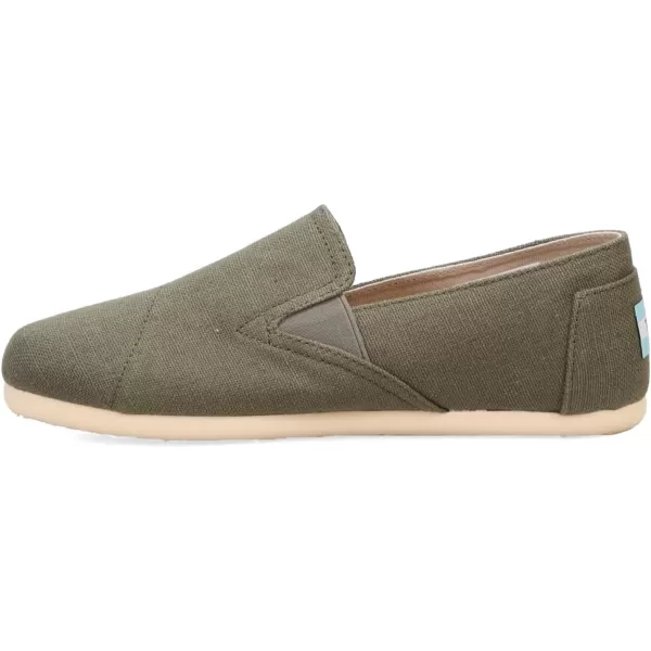 imageTOMS Womens Redondo Loafer FlatOlive