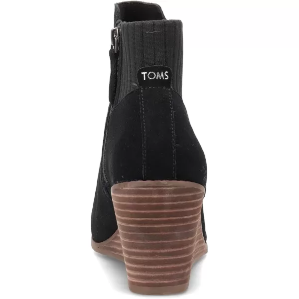 imageTOMS Womens Sadie BootBlack Suede