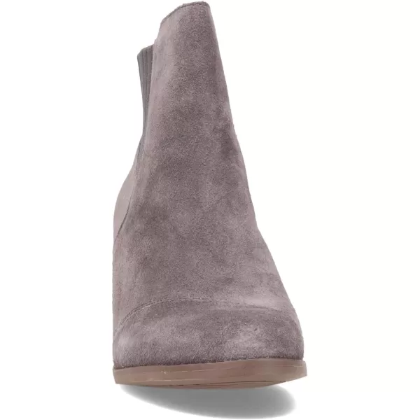 imageTOMS Womens Sadie LeopardCheetah Round Toe Bootie Casual Boots Ankle Mid Heel 23quot  BrownGrey
