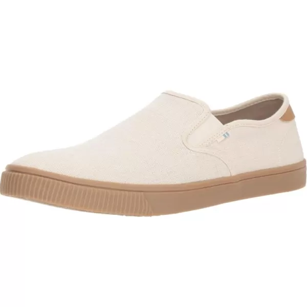 imageTOMS Mens Baja Slip On Sneakers Shoes Casual  BlackBirch Heritage CanvasGum