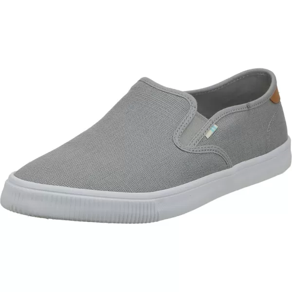 imageTOMS Mens Baja Slip On Sneakers Shoes Casual  BlackGrey  Drizzle Grey Heritage
