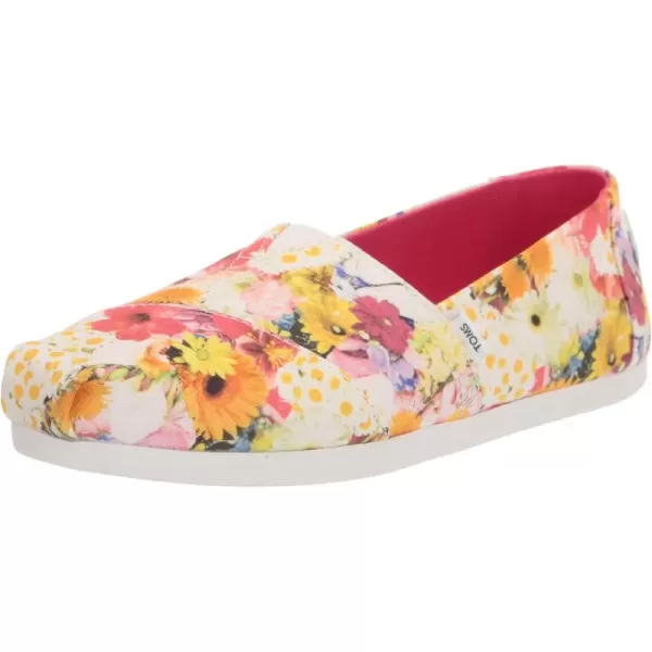 imageTOMS Womens Alpargata SlipOnMulti  White