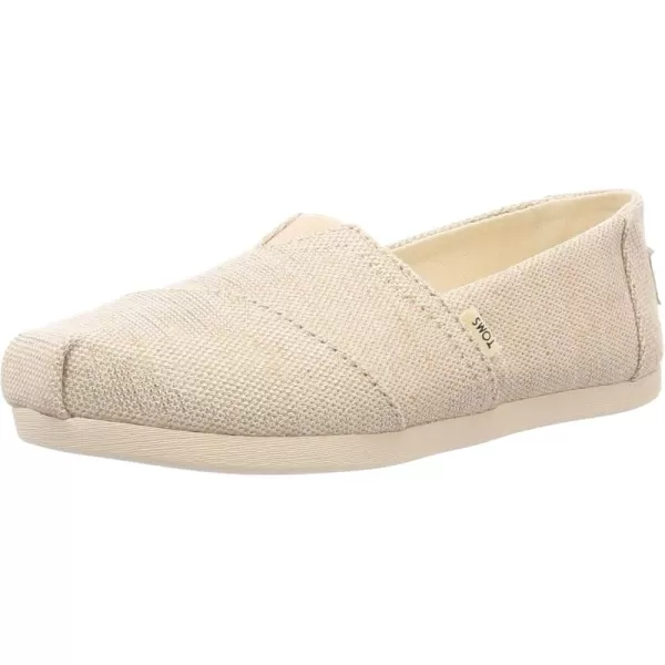 imageTOMS Womens Alpargata SlipOnNatural Metallic