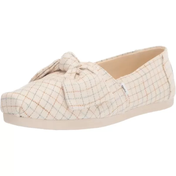 imageTOMS Womens Alpargata SlipOnNatural Spring Check