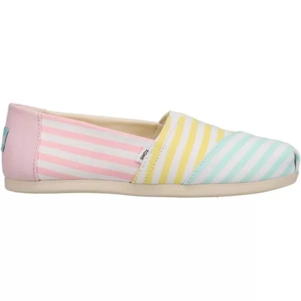 imageTOMS Womens Alpargata SlipOnPastel Multi Stripe