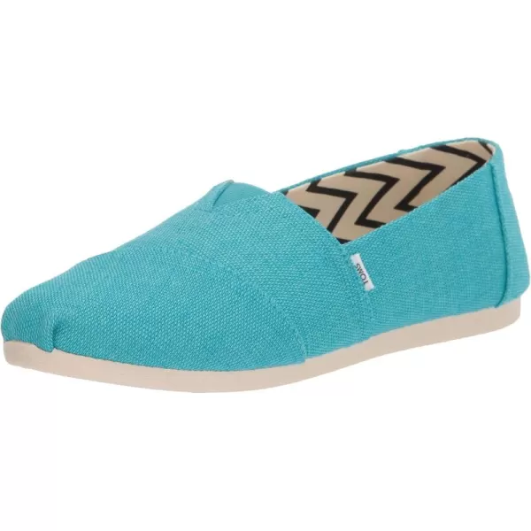 imageTOMS Womens Alpargata SlipOnPeacock Blue
