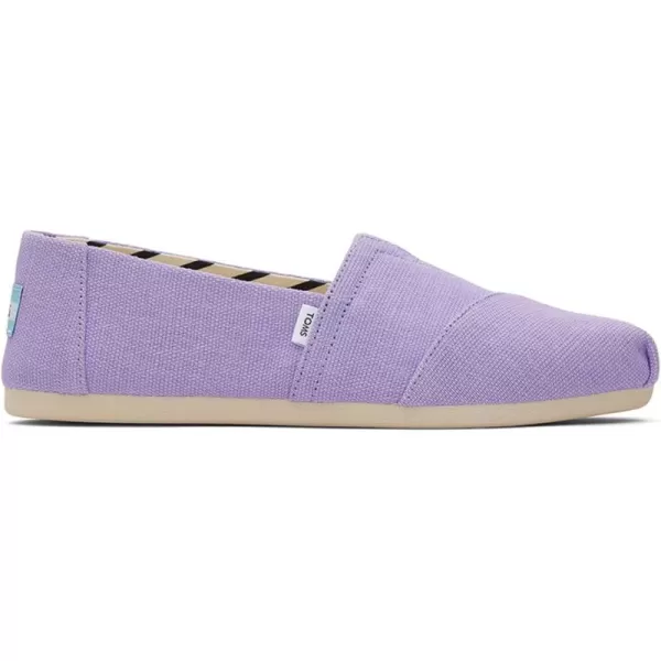 imageTOMS Womens Alpargata SlipOnVintage Purple Heritage Canvas