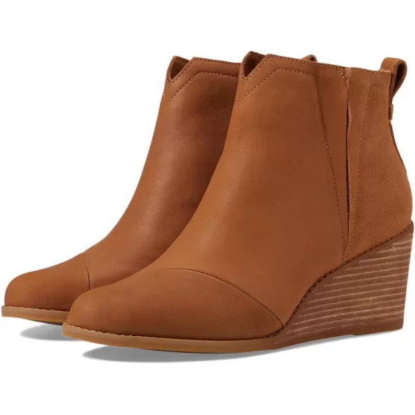 imageTOMS Womens Clare BootTan LeatherSuede
