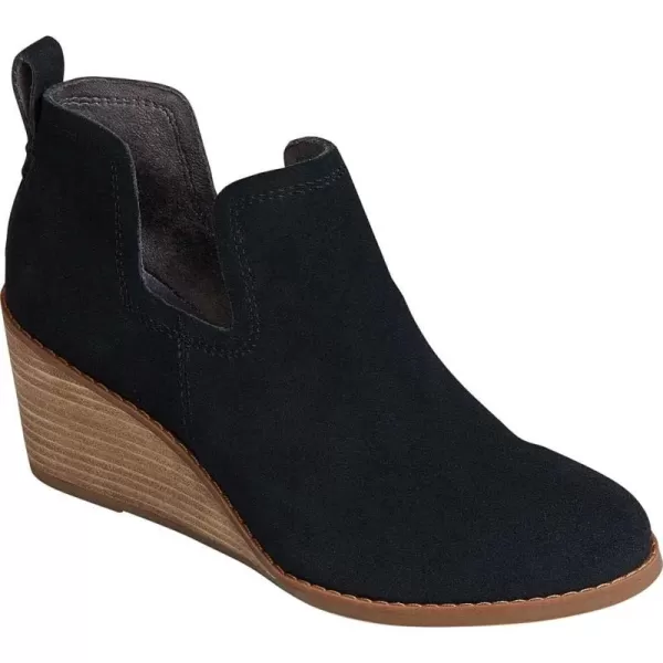 imageTOMS Womens Kallie Cutout BootBlack Suede