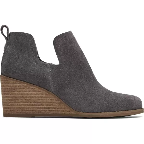 imageTOMS Womens Kallie Cutout BootGrey Suede